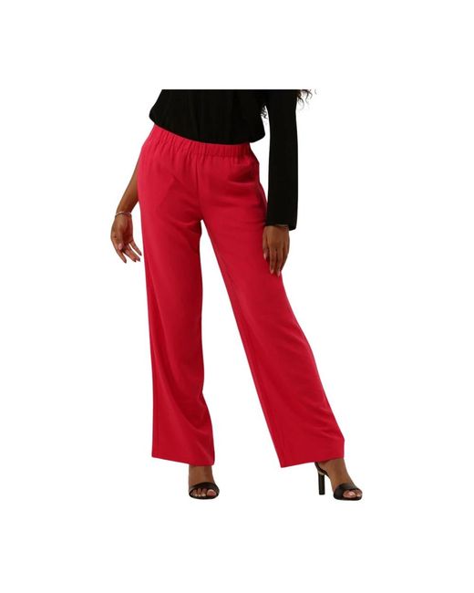 Modström Broeken ,Roze ,Polyester Perry Broek in het Red