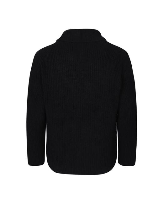 Dell'Oglio Black Cardigans for men