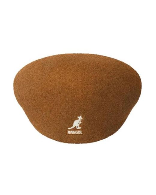 Kangol Brown Wool 504 Cap