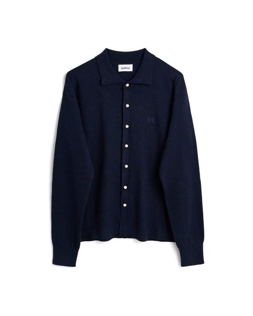 Cardigans Soulland de hombre de color Blue