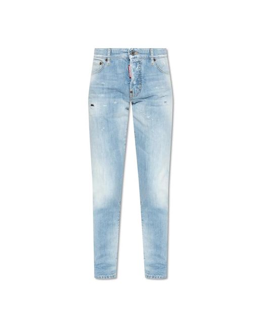 Slim-Fit Jeans di DSquared² in Blue da Uomo