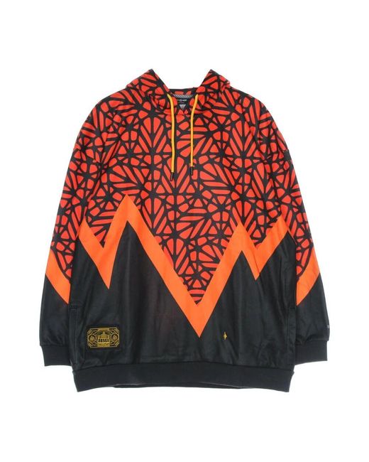 DOLLY NOIRE Duomo Overturned Hoodie Rot in Orange für Herren