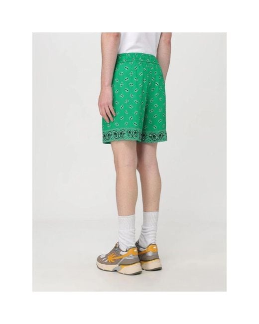 Casual Shorts Palm Angels de hombre de color Green