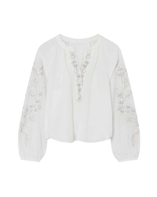 Blouses GUSTAV de color White