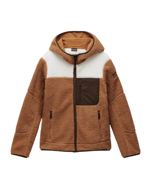 Napapijri Light Jackets in het Brown