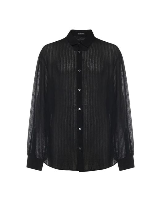 Ann Demeulemeester Black Shirts for men