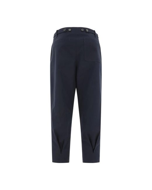 Valentino Blaue Chino Hose Regular Fit in Blue für Herren
