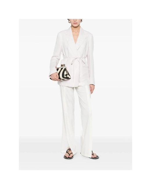 Twinset White Blazers