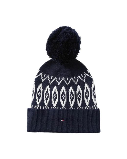 Tommy Hilfiger Blue Beanies for men