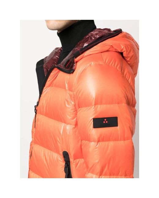 Down Jackets Peuterey pour homme en coloris Orange