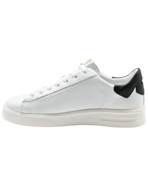 Replay Universität sneakers weiß schwarz in White für Herren