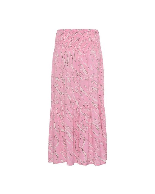 Kaffe Rokken ,Roze ,Maxi Skirts in het Pink