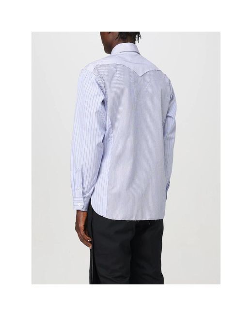 Casual Shirts Maison Margiela de hombre de color Blue