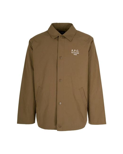 Light Jackets A.P.C. pour homme en coloris Green