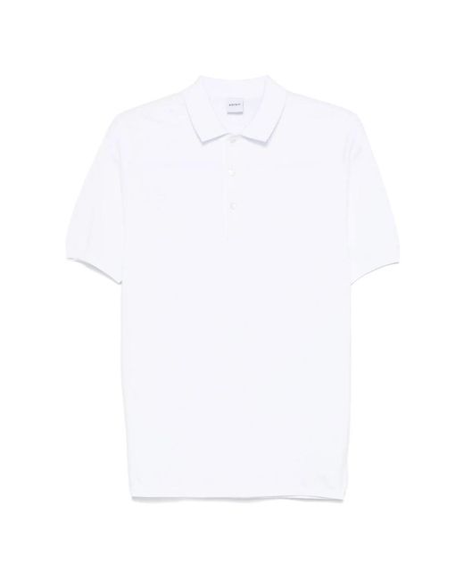 Aspesi Baumwoll-Polohemd in White für Herren