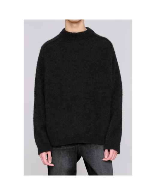 A.P.C. Zachte Alpaca Wollen Trui in het Black voor heren