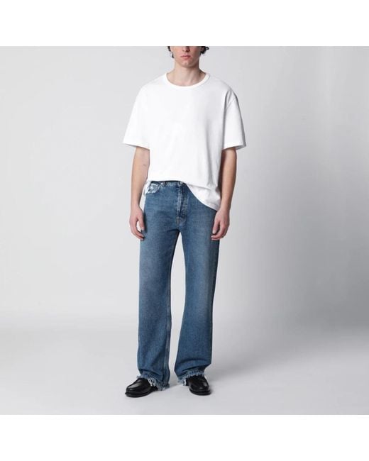 Séfr Blue Straight Jeans for men