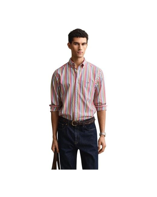 Gant Red Casual Shirts for men
