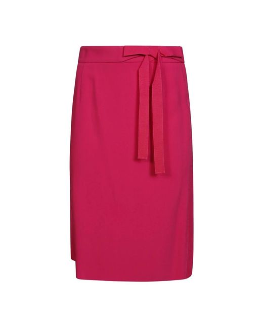 Skirts > midi skirts RED Valentino en coloris Pink