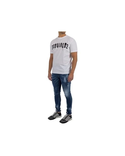 DSquared² White T-Shirts for men