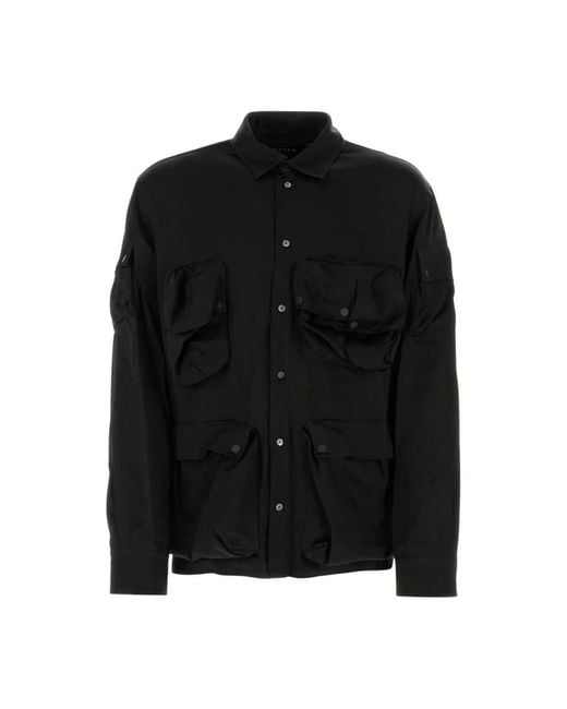 BOTTER Utility Pocket Overshirt in het Black voor heren