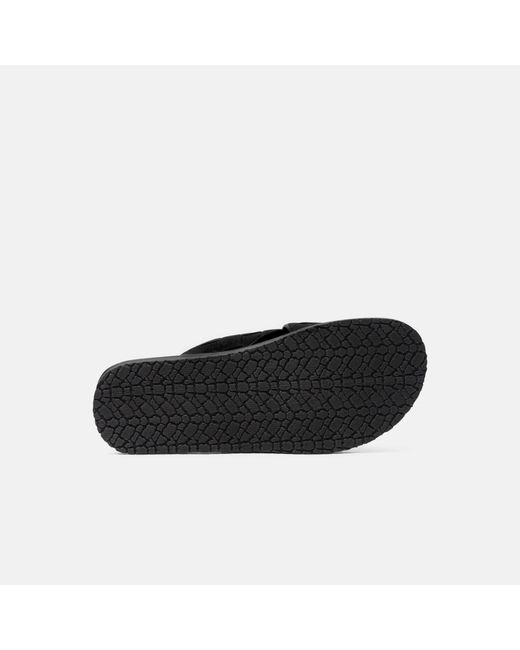 Scarosso Black Sliders for men