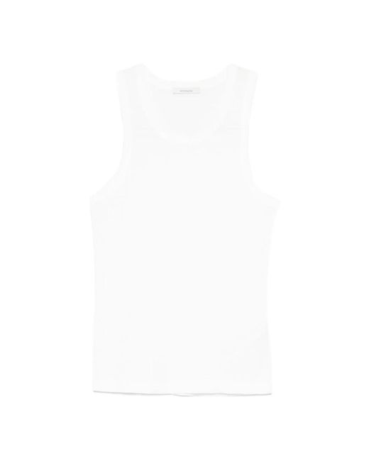 Entire studios White Sleeveless Tops for men