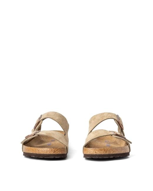Birkenstock Natural Sliders for men