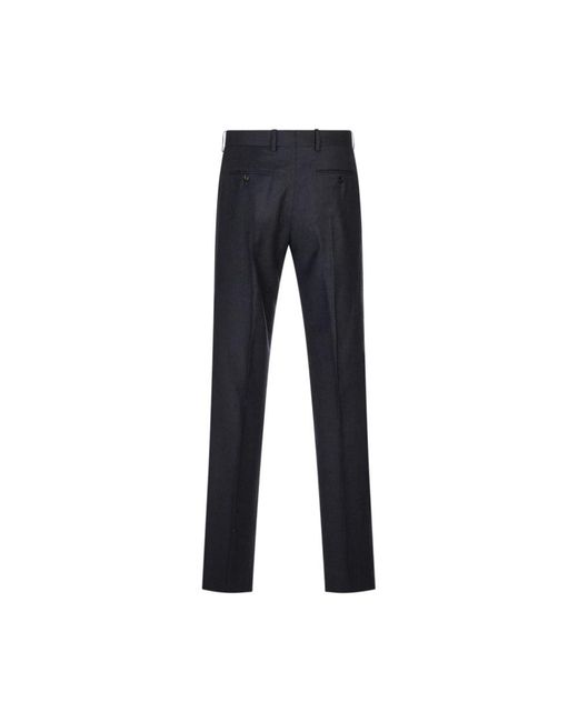 Agnona Blue Suit Trousers for men