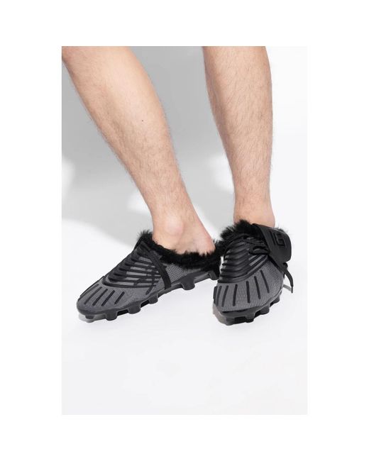 Balmain Holzschuh-Typ Flip-Flops in Black für Herren