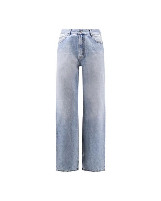 TONYWACK Blue Straight Fit Jeans for men