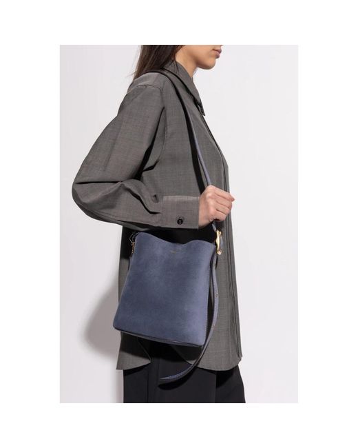 COACH Blue Shoulder Bags