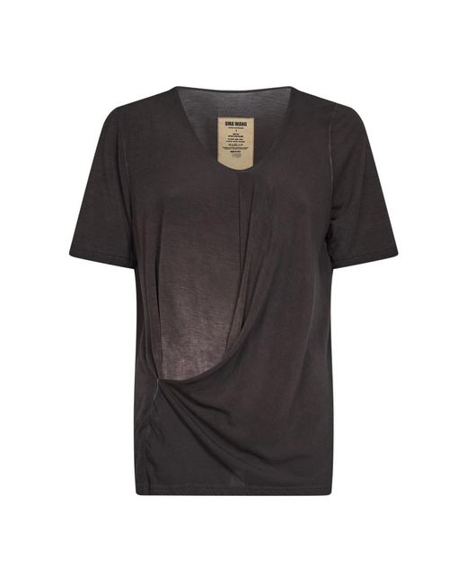 Uma Wang Black T-Shirts