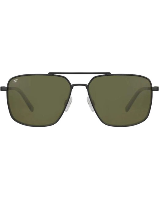 Serengeti Green Sunglasses