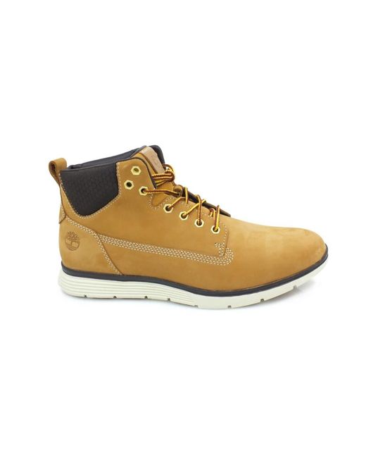 Timberland Brown Lace-Up Boots for men