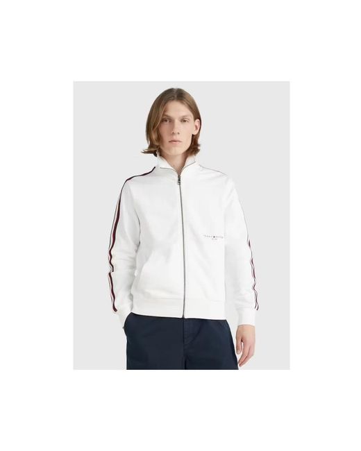 Tommy Hilfiger White Zip-Throughs for men