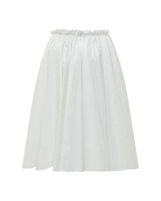 AMI White Midi Skirts
