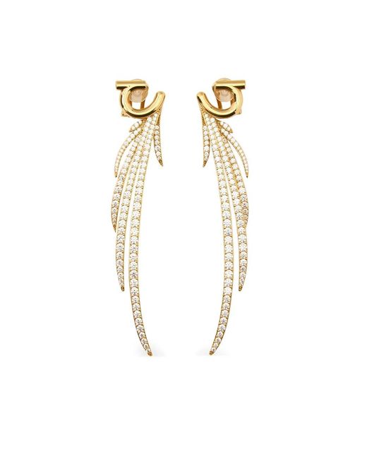 Ferragamo Metallic Earrings
