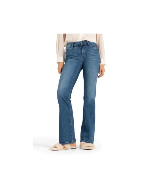 Cambio Blue Flare Jeans