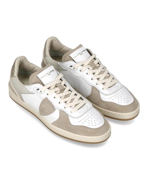 Philippe Model White Sneakers