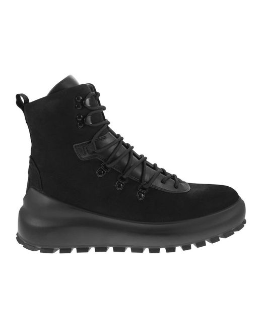 Shoes > boots > lace-up boots Stone Island pour homme en coloris Black