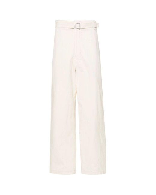 Lemaire White Pants for men
