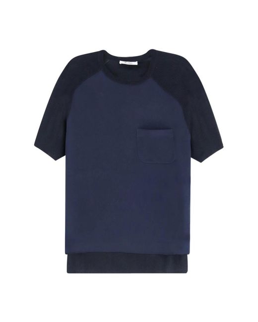 Max Mara Blue T-Shirts
