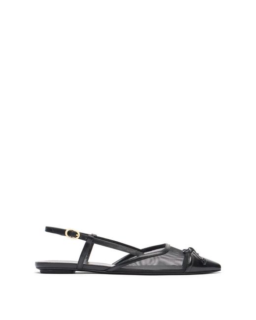 Stuart Weitzman Black Ballerina Shoes