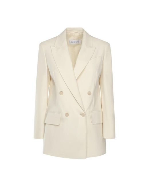 Max Mara Blazers in het Natural