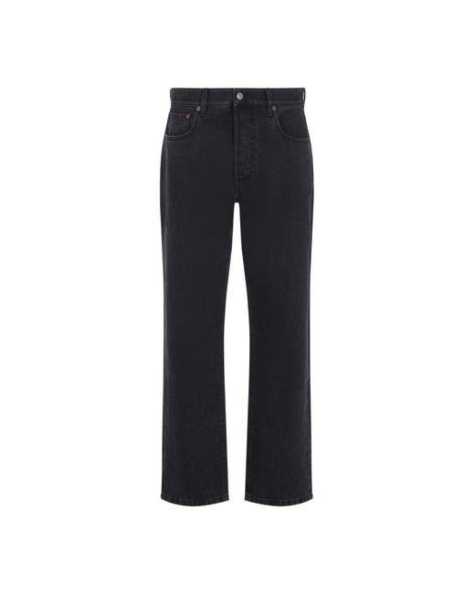 Valentino Blue Straight Jeans for men