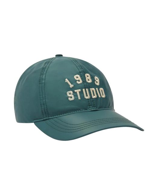 1989 STUDIO Green Hats & Caps for men