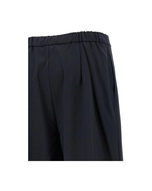 Max Mara Blue Wide Trousers