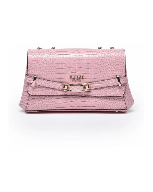 Guess Pink Shoulder Bags