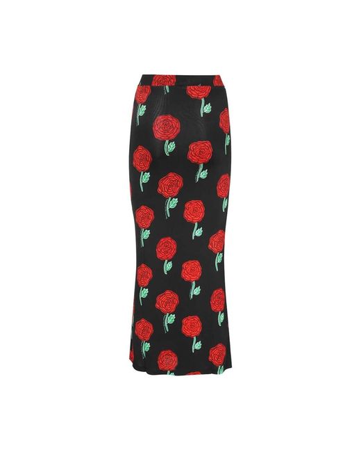 Versace Jeans Couture Red Maxi Skirts